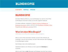 Tablet Screenshot of blindkopie.de